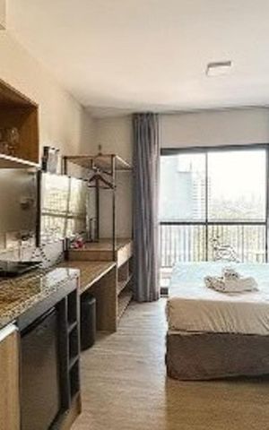 Apartamento à venda com 23m², 1 quarto e sem vaga Apartamento à venda com 23m², 1 quarto e sem vagaCozinha