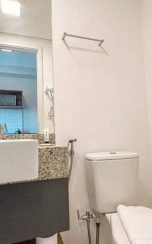 Apartamento à venda com 23m², 1 quarto e sem vaga Apartamento à venda com 23m², 1 quarto e sem vagaBanheiro