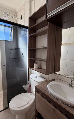 Apartamento à venda com 48m², 2 quartos e 1 vagaBanheiro Social