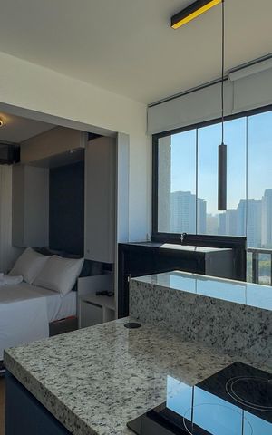 Studio para alugar com 31m², 1 quarto e 1 vagaStudio