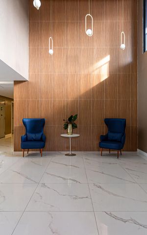Studio para alugar com 31m², 1 quarto e 1 vaga Studio para alugar com 31m², 1 quarto e 1 vagaHall de entrada