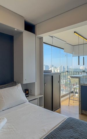 Studio para alugar com 31m², 1 quarto e 1 vagaStudio