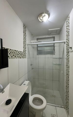 Apartamento à venda com 50m², 2 quartos e 1 vaga Apartamento à venda com 50m², 2 quartos e 1 vagaBanheiro