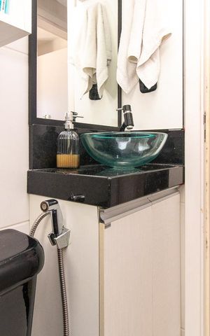 Apartamento à venda com 120m², 2 quartos e 2 vagas Apartamento à venda com 120m², 2 quartos e 2 vagasBanheiro Social