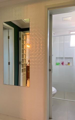 Apartamento à venda com 101m², 3 quartos e 2 vagas Apartamento à venda com 101m², 3 quartos e 2 vagasHall dos quartos