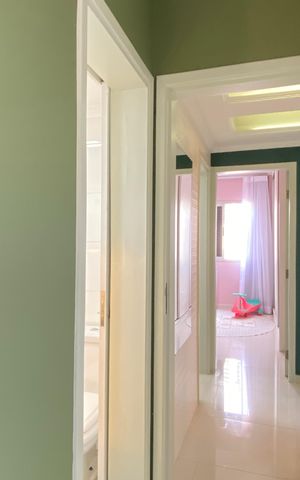 Apartamento à venda com 101m², 3 quartos e 2 vagas Apartamento à venda com 101m², 3 quartos e 2 vagasHall dos quartos