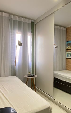 Apartamento à venda com 101m², 3 quartos e 2 vagas Apartamento à venda com 101m², 3 quartos e 2 vagasQuarto 1