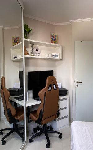 Apartamento à venda com 101m², 3 quartos e 2 vagas Apartamento à venda com 101m², 3 quartos e 2 vagasQuarto 1
