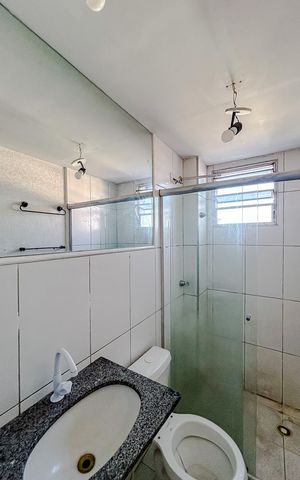 Apartamento à venda com 75m², 2 quartos e 1 vagaBanheiro