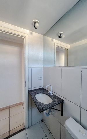 Apartamento à venda com 75m², 2 quartos e 1 vagaBanheiro