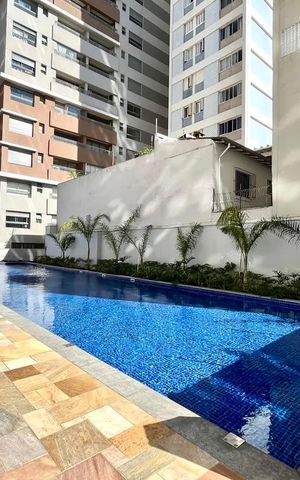 Apartamento à venda com 123m², 3 quartos e 2 vagasÁrea comum - Piscina