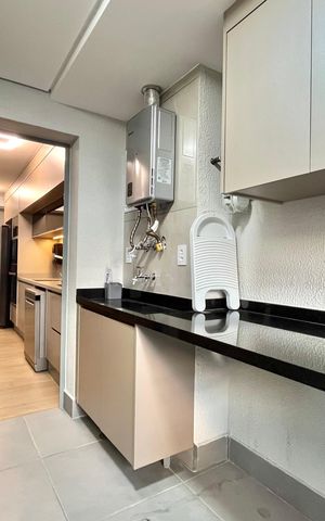 Apartamento à venda com 123m², 3 quartos e 2 vagasÁrea de Serviço