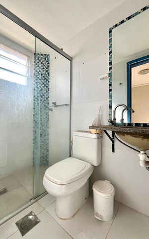 Apartamento para alugar com 60m², 3 quartos e 2 vagasBanheiro da Suíte 