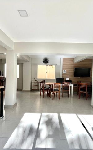 Apartamento para alugar com 60m², 3 quartos e 2 vagasÁrea comum - Salão de festas