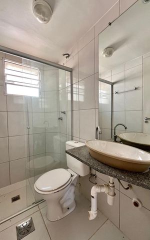 Apartamento para alugar com 60m², 3 quartos e 2 vagasBanheiro