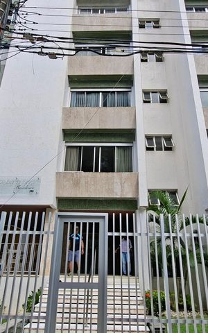 Apartamento para alugar com 56m², 1 quarto e 1 vaga Apartamento para alugar com 56m², 1 quarto e 1 vagaFachada