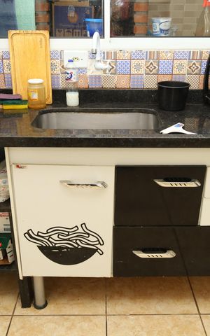 Casa de condomínio à venda com 62m², 2 quartos e 1 vagaCozinha