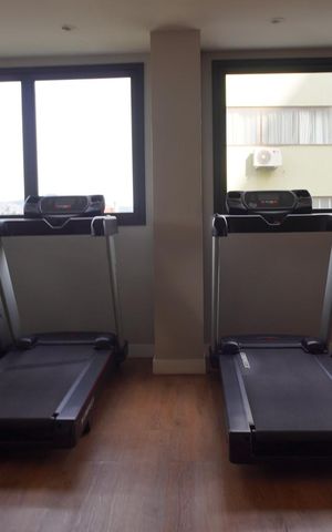 Studio para alugar com 36m², 1 quarto e 1 vaga Studio para alugar com 36m², 1 quarto e 1 vagaÁrea comum - Academia