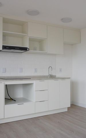 Studio para alugar com 36m², 1 quarto e 1 vaga Studio para alugar com 36m², 1 quarto e 1 vagaCozinha e churrasqueira