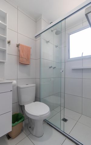 Apartamento para alugar com 49m², 2 quartos e 1 vaga Apartamento para alugar com 49m², 2 quartos e 1 vagaBanheiro