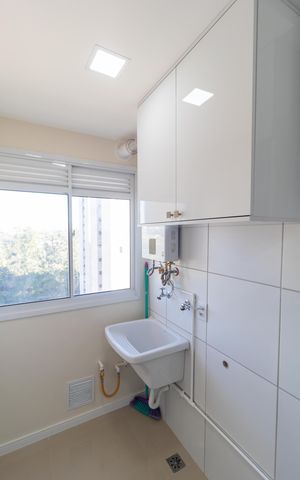 Apartamento para alugar com 49m², 2 quartos e 1 vaga Apartamento para alugar com 49m², 2 quartos e 1 vagaÁrea de Serviço