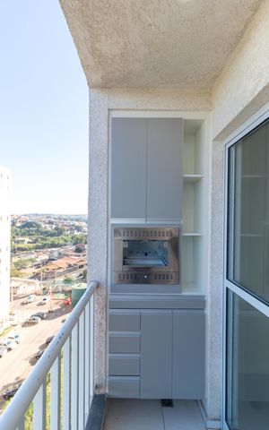 Apartamento para alugar com 49m², 2 quartos e 1 vaga Apartamento para alugar com 49m², 2 quartos e 1 vagaSacada com churrasqueira