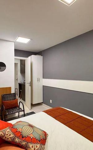 Apartamento para alugar com 40m², 1 quarto e 1 vaga