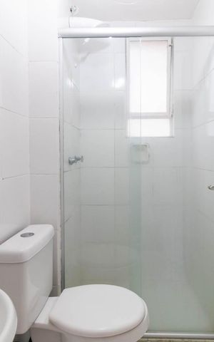 Apartamento para alugar com 46m², 1 quarto e sem vaga Apartamento para alugar com 46m², 1 quarto e sem vagaBanheiro