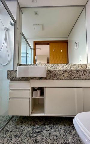 Apartamento à venda com 60m², 2 quartos e 2 vagasBanheiro 
