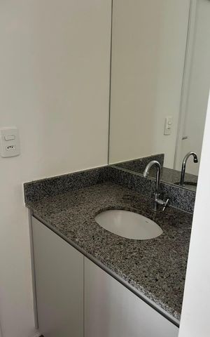 Studio para alugar com 30m², 1 quarto e sem vaga Studio para alugar com 30m², 1 quarto e sem vagaBanheiro