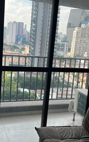 Studio para alugar com 30m², 1 quarto e sem vaga Studio para alugar com 30m², 1 quarto e sem vagaVaranda