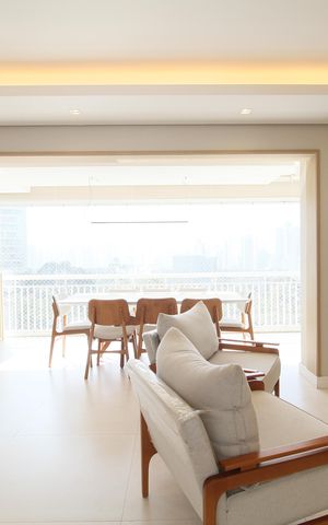 Apartamento à venda com 138m², 3 quartos e 3 vagasSala