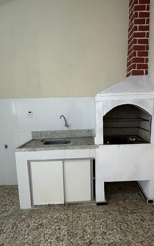 Casa para alugar com 200m², 2 quartos e 2 vagasChurrasqueira