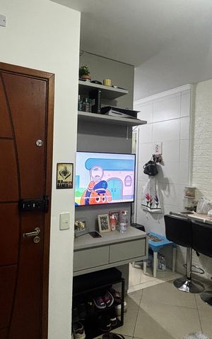 Apartamento à venda com 40m², 2 quartos e 2 vagas Apartamento à venda com 40m², 2 quartos e 2 vagasSala