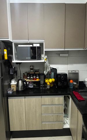 Apartamento à venda com 40m², 2 quartos e 2 vagas Apartamento à venda com 40m², 2 quartos e 2 vagasCozinha