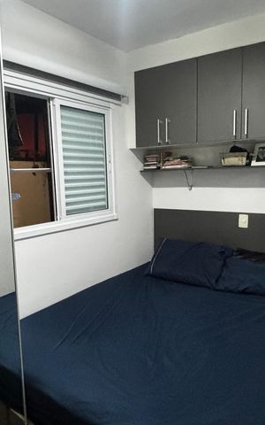 Apartamento à venda com 40m², 2 quartos e 2 vagas Apartamento à venda com 40m², 2 quartos e 2 vagasQuarto 2