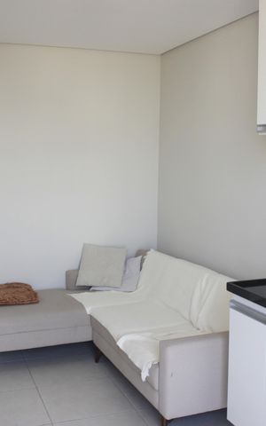 Studio à venda com 39m², 1 quarto e 1 vagaSala e cozinha 