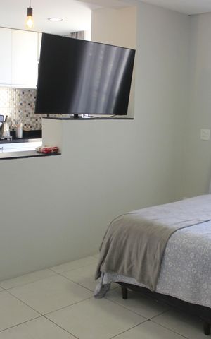 Studio à venda com 39m², 1 quarto e 1 vagaQuarto 