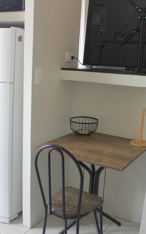 Studio à venda com 39m², 1 quarto e 1 vagaSala e cozinha 
