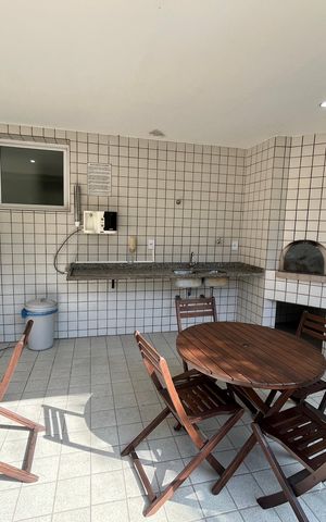 Apartamento à venda com 79m², 3 quartos e 2 vagas Apartamento à venda com 79m², 3 quartos e 2 vagasÁrea comum - Churrasqueira