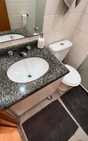 Apartamento à venda com 79m², 3 quartos e 2 vagas Apartamento à venda com 79m², 3 quartos e 2 vagasBanheiro da Suíte 1