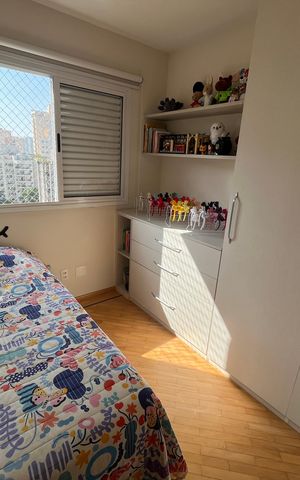 Apartamento à venda com 79m², 3 quartos e 2 vagas Apartamento à venda com 79m², 3 quartos e 2 vagasQuarto 2