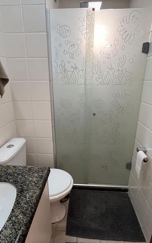 Apartamento à venda com 79m², 3 quartos e 2 vagas Apartamento à venda com 79m², 3 quartos e 2 vagasBanheiro da Suíte 1