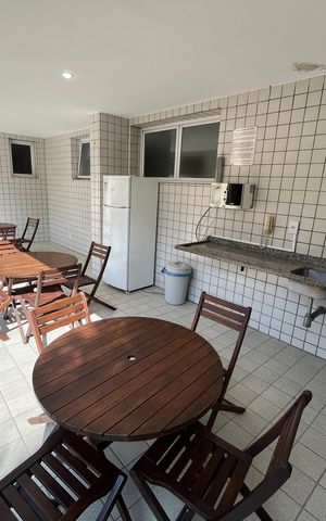 Apartamento à venda com 79m², 3 quartos e 2 vagas Apartamento à venda com 79m², 3 quartos e 2 vagasÁrea comum - Churrasqueira