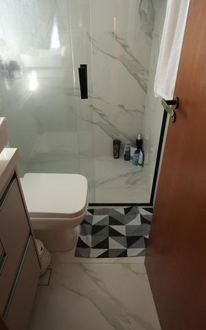 Apartamento à venda com 112m², 2 quartos e 2 vagasBanheiro da Suíte