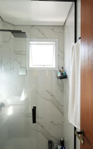 Apartamento à venda com 112m², 2 quartos e 2 vagasBanheiro da Suíte