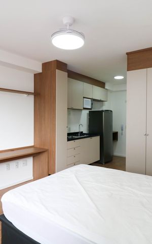 Studio para alugar com 26m², 1 quarto e sem vaga Studio para alugar com 26m², 1 quarto e sem vagaStudio