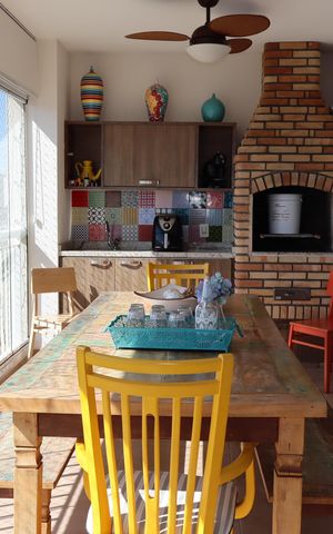 Apartamento à venda com 130m², 3 quartos e 2 vagasVaranda e área gourmet