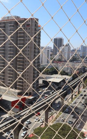 Apartamento à venda com 130m², 3 quartos e 2 vagasVista da varanda e área gourmet