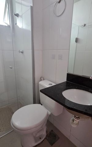 Apartamento à venda com 57m², 2 quartos e 1 vaga Apartamento à venda com 57m², 2 quartos e 1 vagaBanheiro